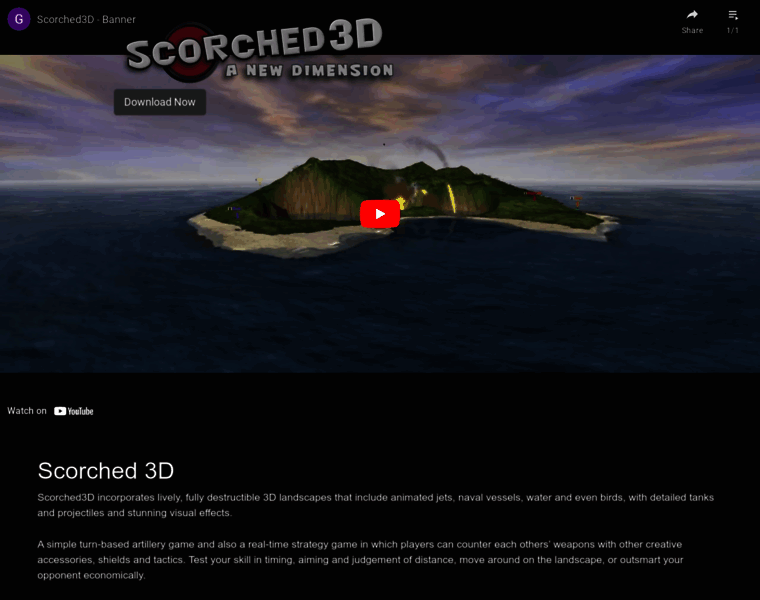 Scorched3d.co.uk thumbnail