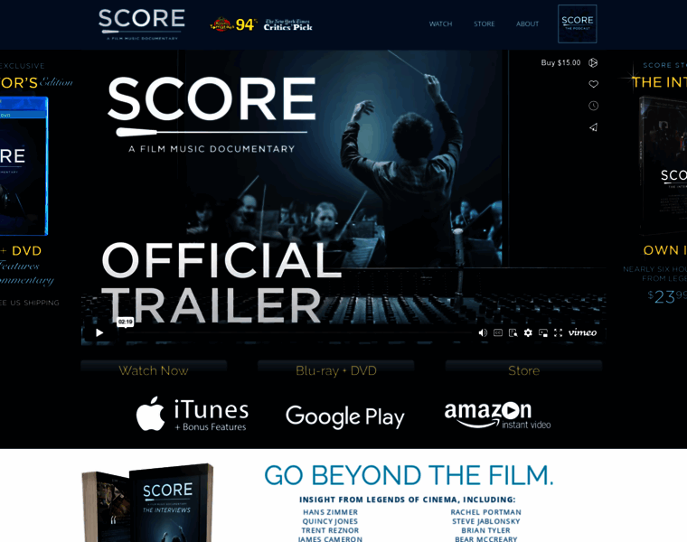 Score-movie.com thumbnail
