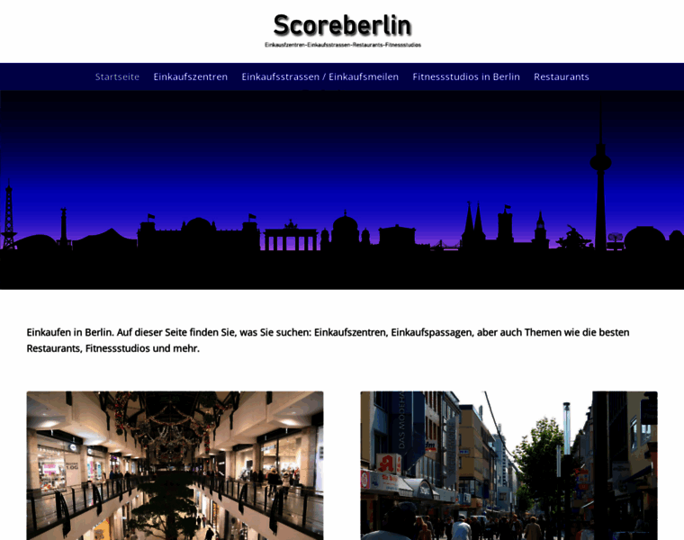 Scoreberlin.de thumbnail