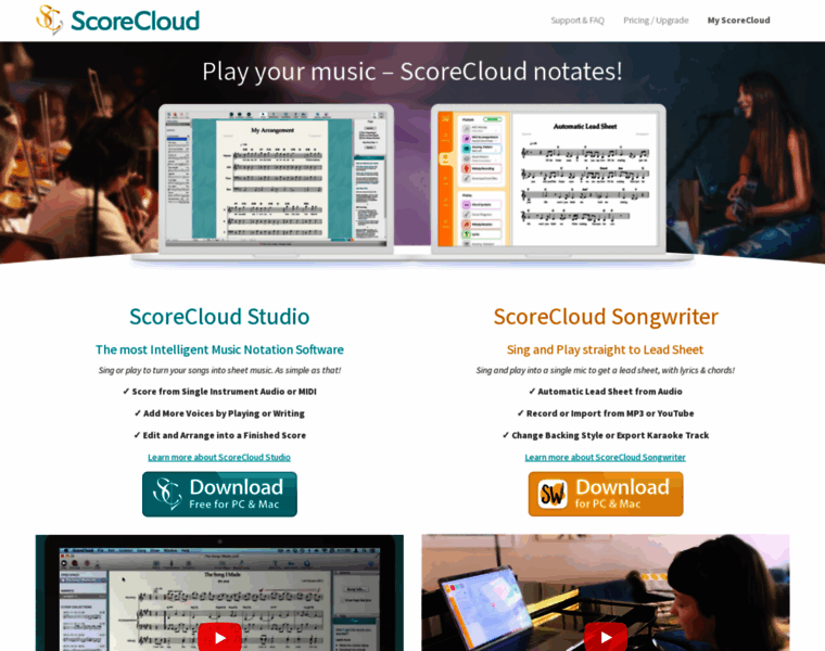 Scorecloud.com thumbnail