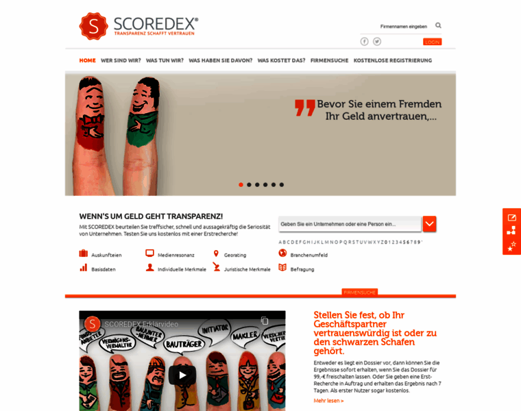 Scoredex.com thumbnail