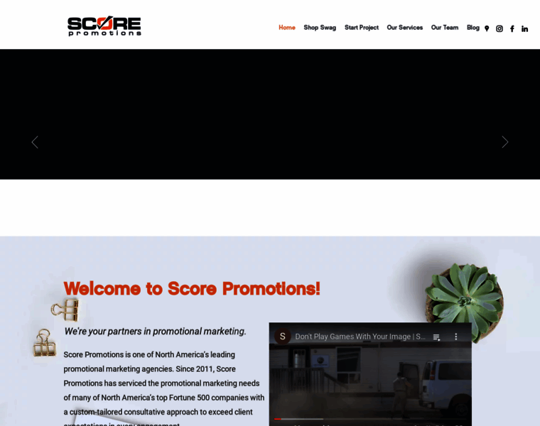Scorepromotions.com thumbnail