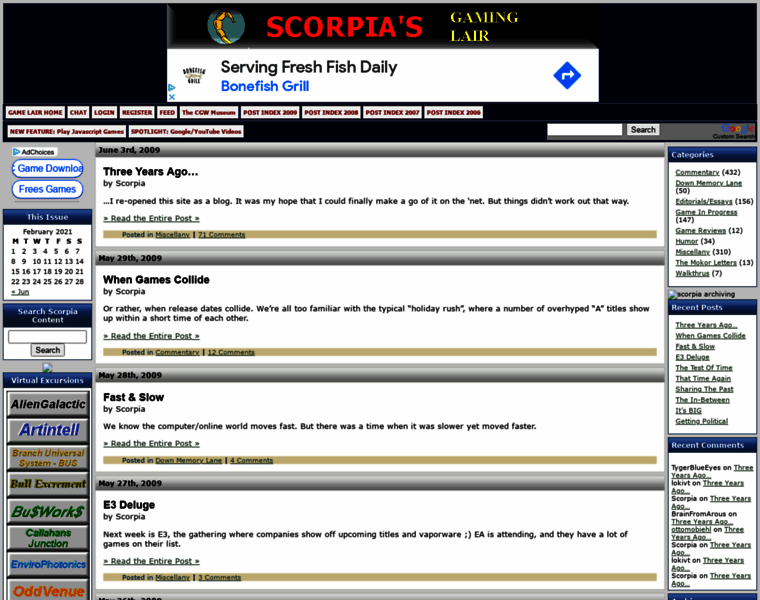 Scorpia.com thumbnail