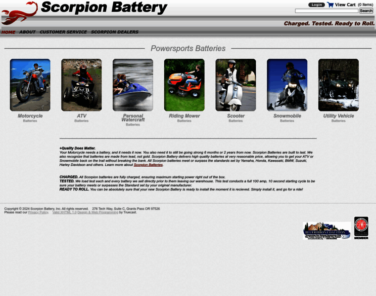 Scorpionbattery.com thumbnail
