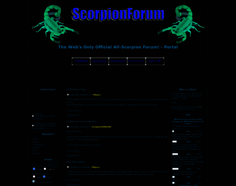 Scorpionforum.darkbb.com thumbnail