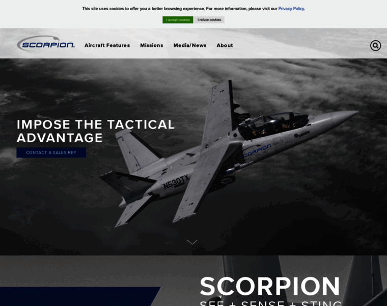 Scorpionjet.com thumbnail