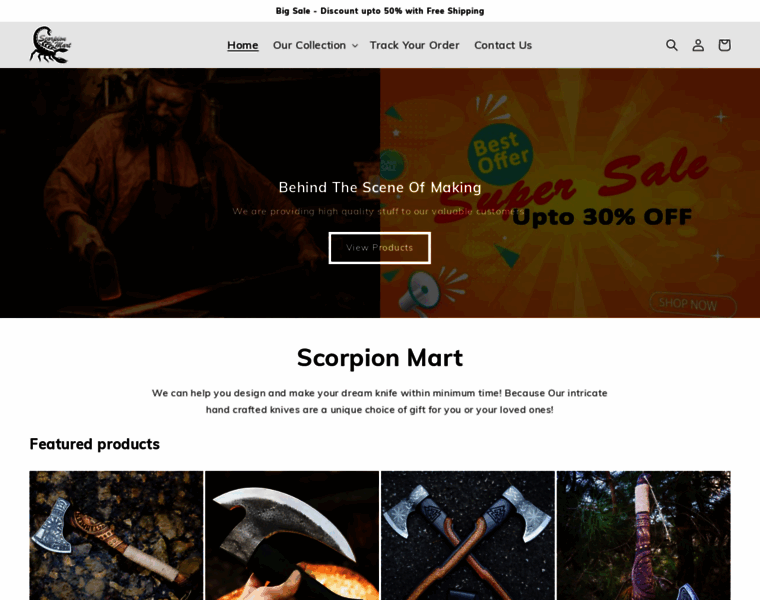 Scorpionmart.com thumbnail