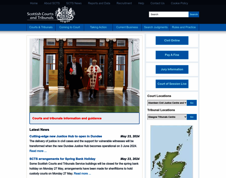 Scotcourts.gov.uk thumbnail
