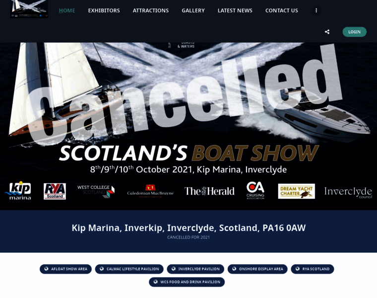 Scotlandsboatshow.co.uk thumbnail