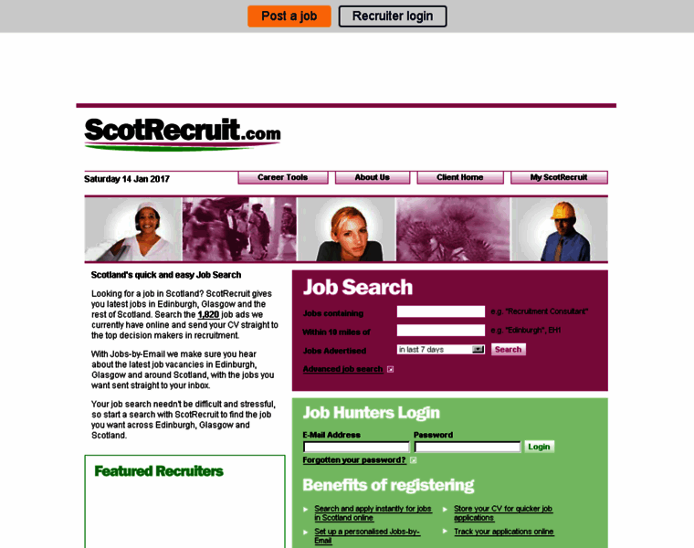 Scotrecruit.com thumbnail