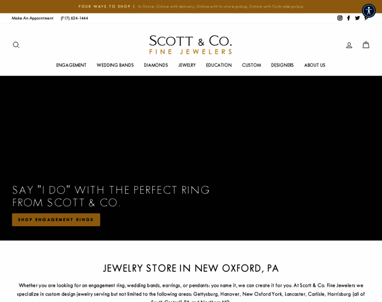 Scottandcofinejewelers.com thumbnail