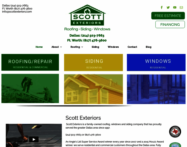 Scottexteriors.com thumbnail