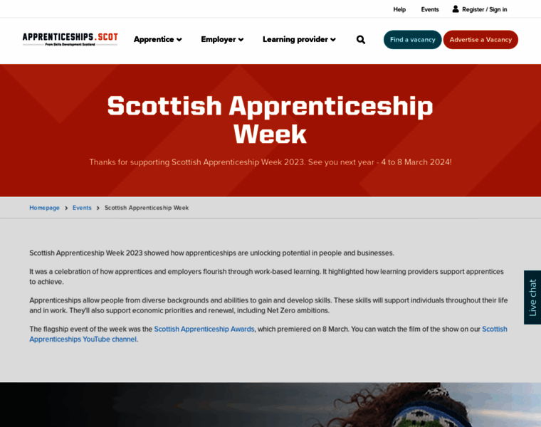 Scottishapprenticeshipweek.com thumbnail