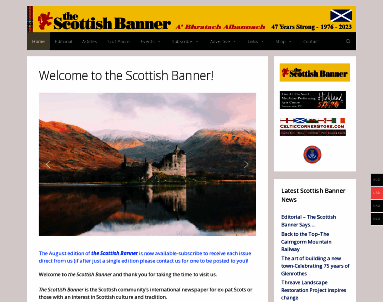 Scottishbanner.com thumbnail