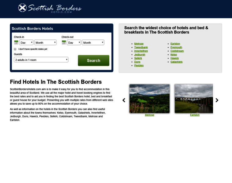 Scottishbordershotels.com thumbnail