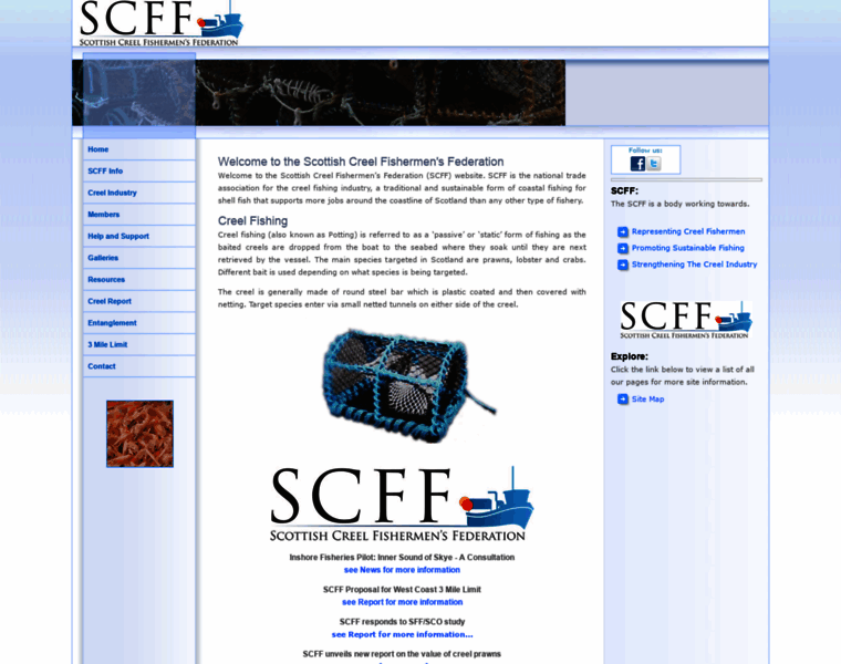 Scottishcreelfishermensfederation.co.uk thumbnail