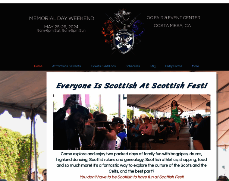 Scottishfest.com thumbnail