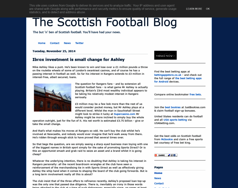 Scottishfootballblog.co.uk thumbnail