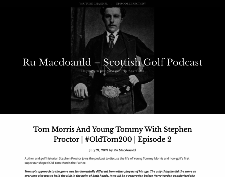 Scottishgolfpodcast.com thumbnail