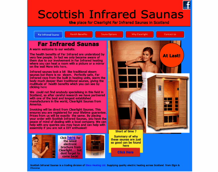 Scottishinfraredsaunas.co.uk thumbnail