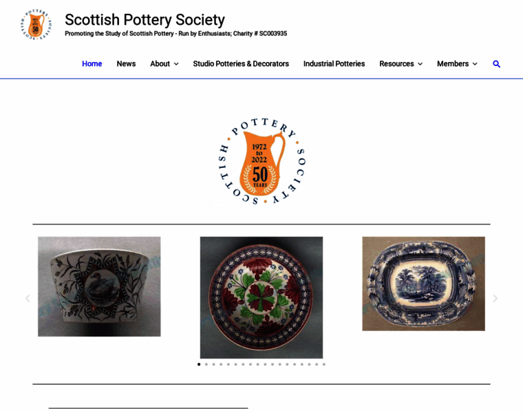 Scottishpotterysociety.co.uk thumbnail