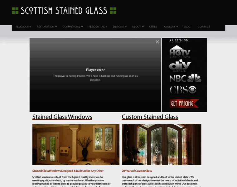 Scottishstainedglass.com thumbnail