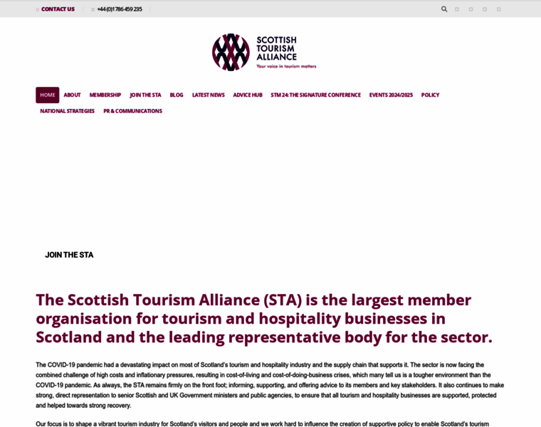 Scottishtourismalliance.co.uk thumbnail