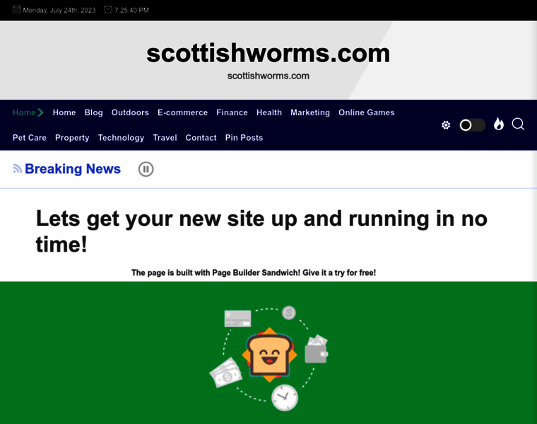 Scottishworms.com thumbnail