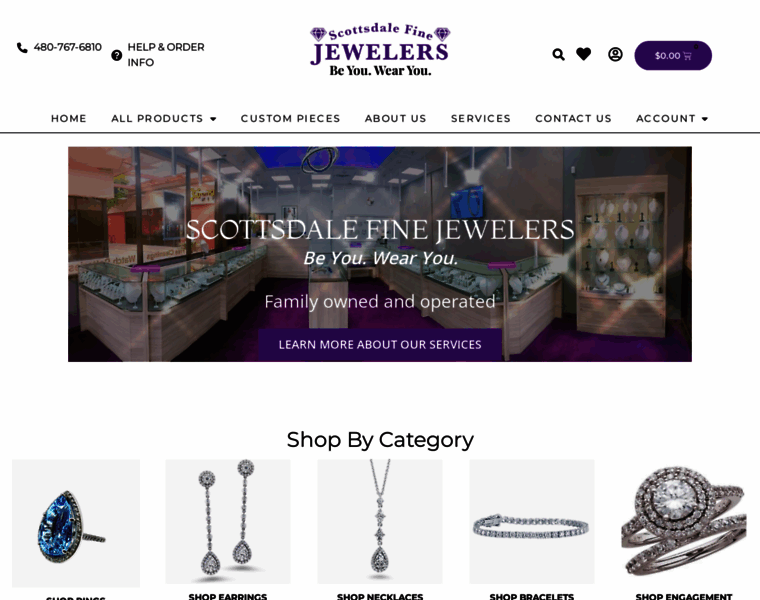 Scottsdalefinejewelers.com thumbnail