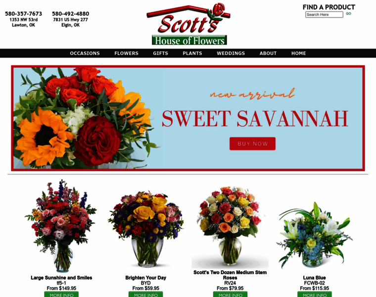 Scottsflowers.com thumbnail