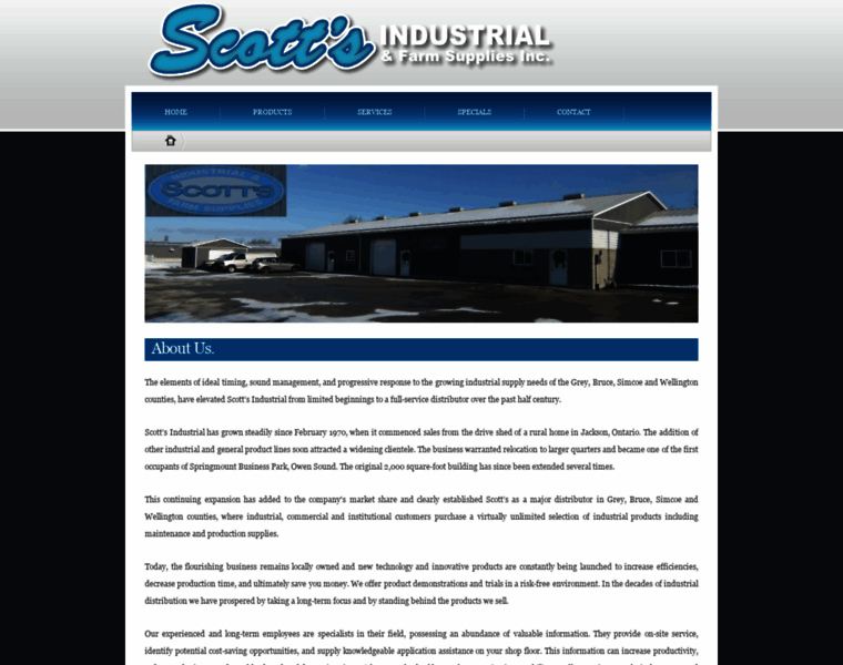 Scottsindustrial.com thumbnail