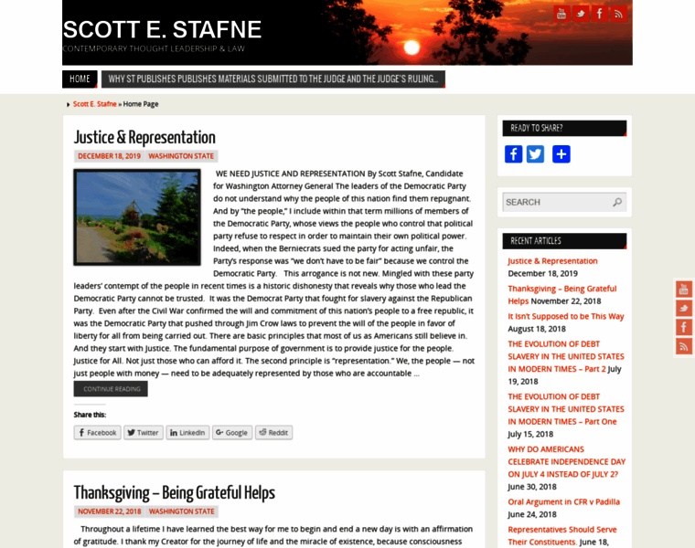 Scottstafne.com thumbnail