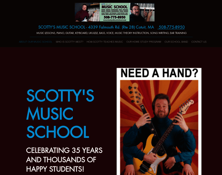 Scottysmusicschool.com thumbnail