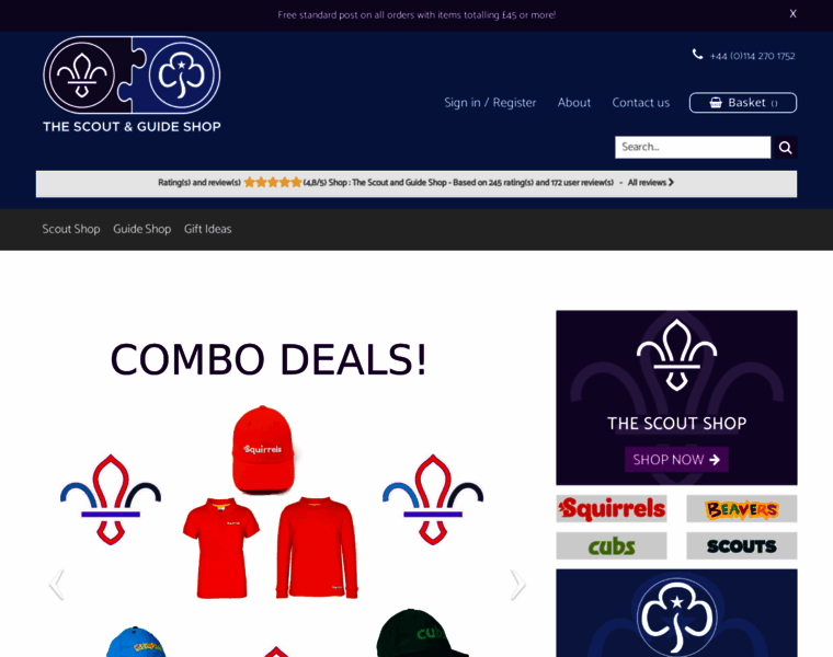 Scout-and-guide-shop.co.uk thumbnail