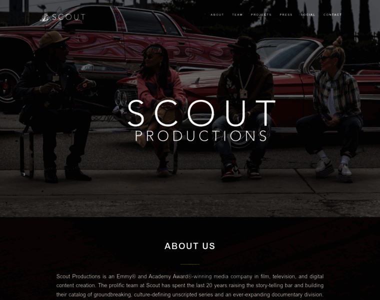 Scoutproductionsinc.com thumbnail