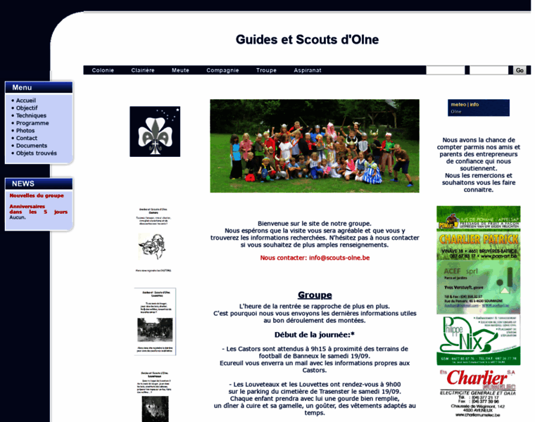 Scouts-olne.be thumbnail
