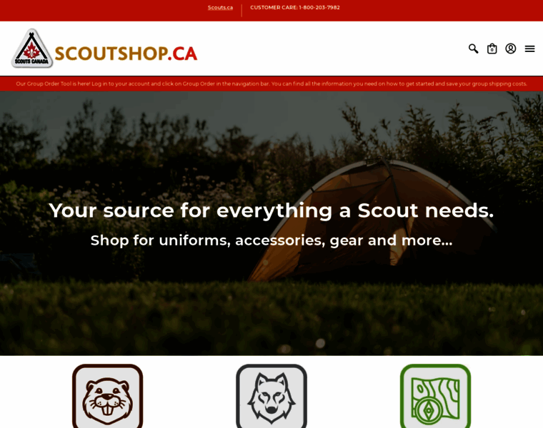 Scoutshop.ca thumbnail