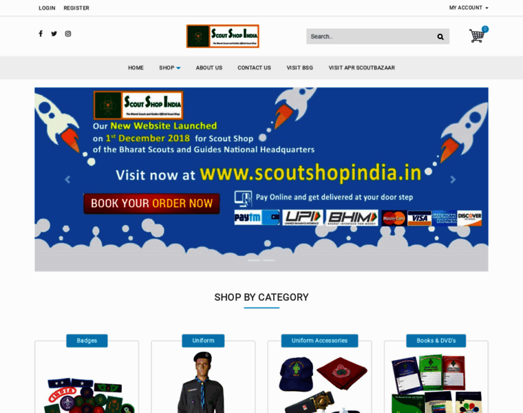 Scoutshopindia.in thumbnail