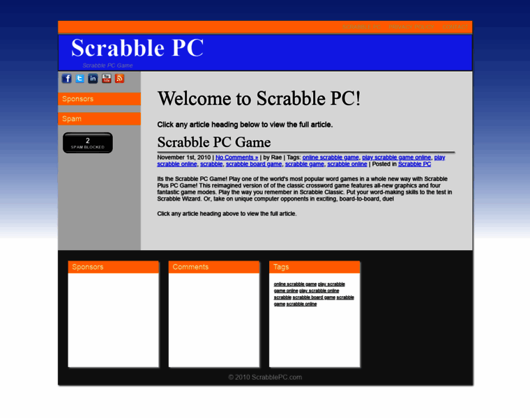 Scrabblepc.com thumbnail