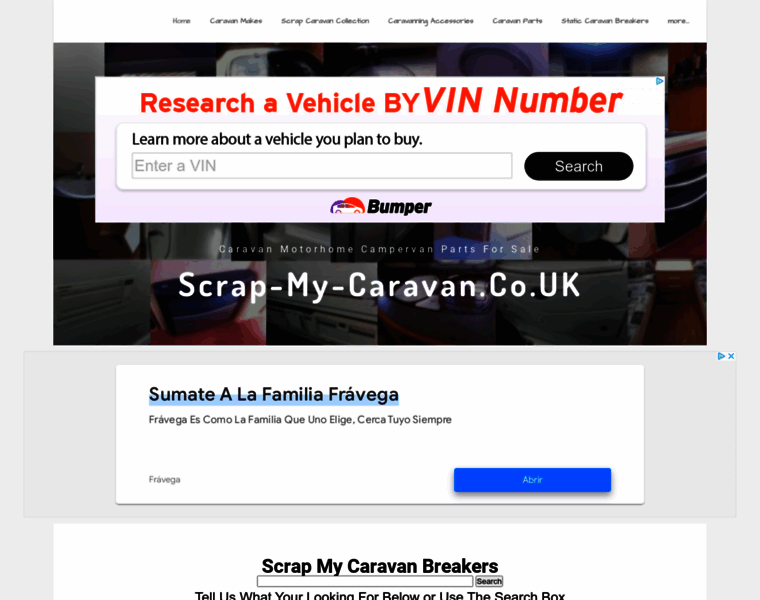 Scrap-my-caravan.co.uk thumbnail