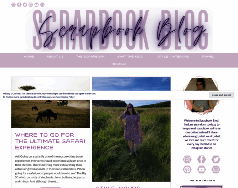 Scrapbookblog.co.uk thumbnail