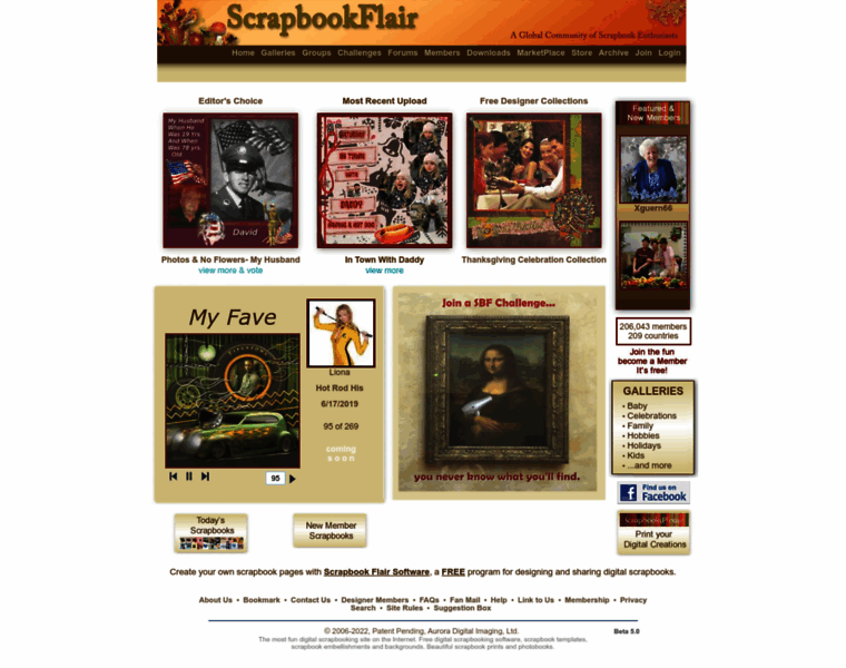 Scrapbookflair.com thumbnail