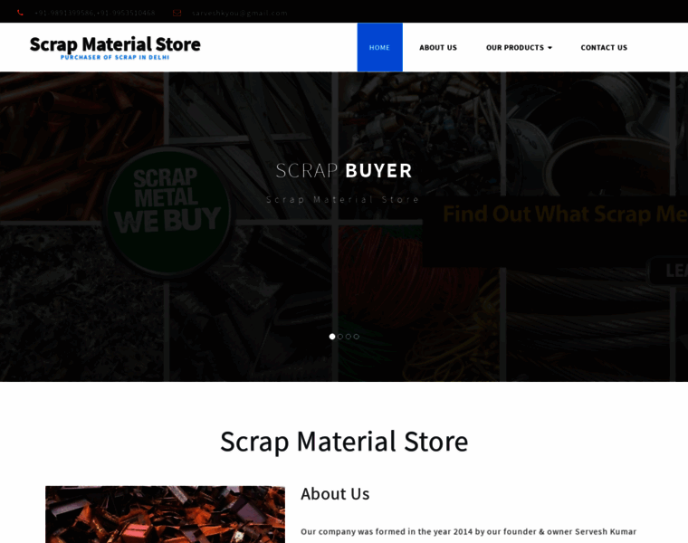Scrapmaterialstore.co.in thumbnail