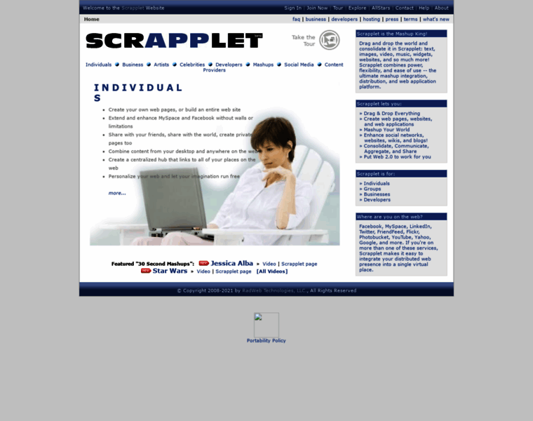 Scrapplet.com thumbnail