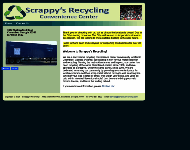 Scrappysrecycling.com thumbnail
