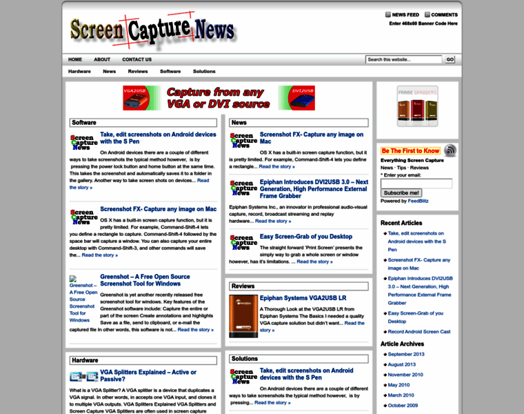 Screencapturenews.com thumbnail