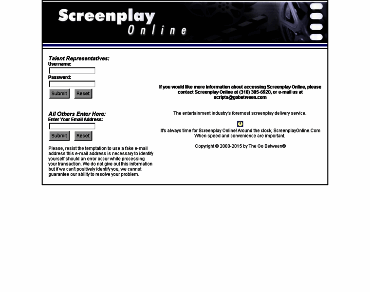 Screenplayonline.com thumbnail