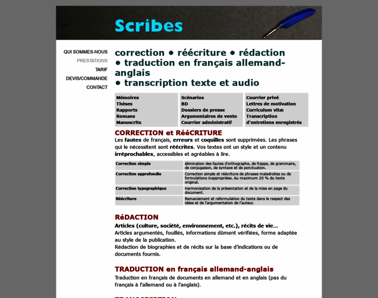 Scribes.ch thumbnail