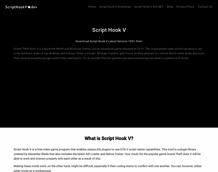 Scripthookv.dev thumbnail