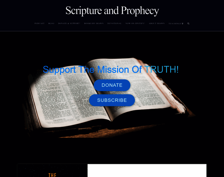 Scriptureandprophecy.com thumbnail